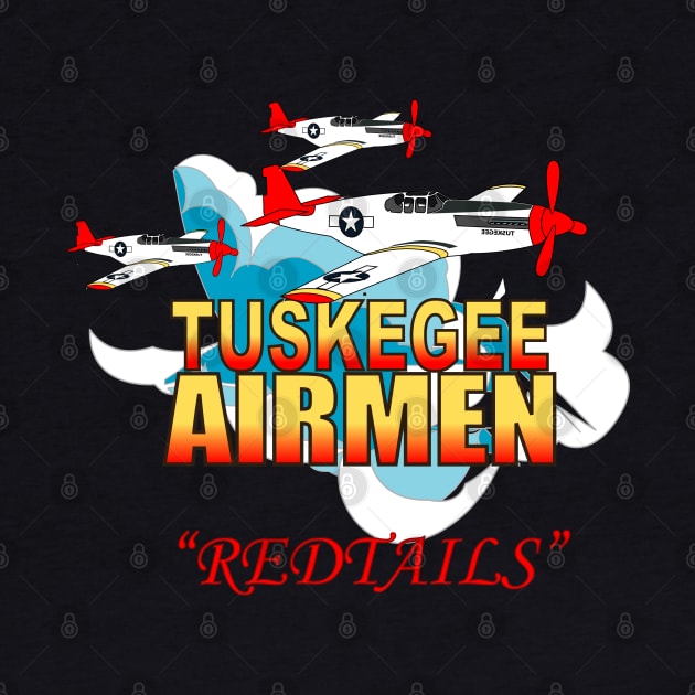 Army Air Corp - Tuskegee Airmen - Redtails - 3AC - X 300 by twix123844